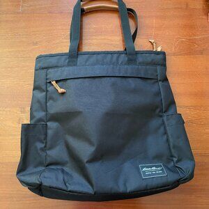 Eddie Bauer Bygone Backpack Tote, 18 Liter, Black